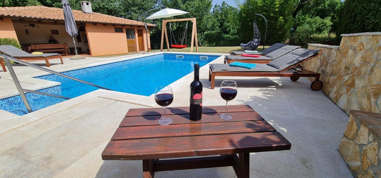 Sunny Garden Villa With Pool Loborika Екстер'єр фото