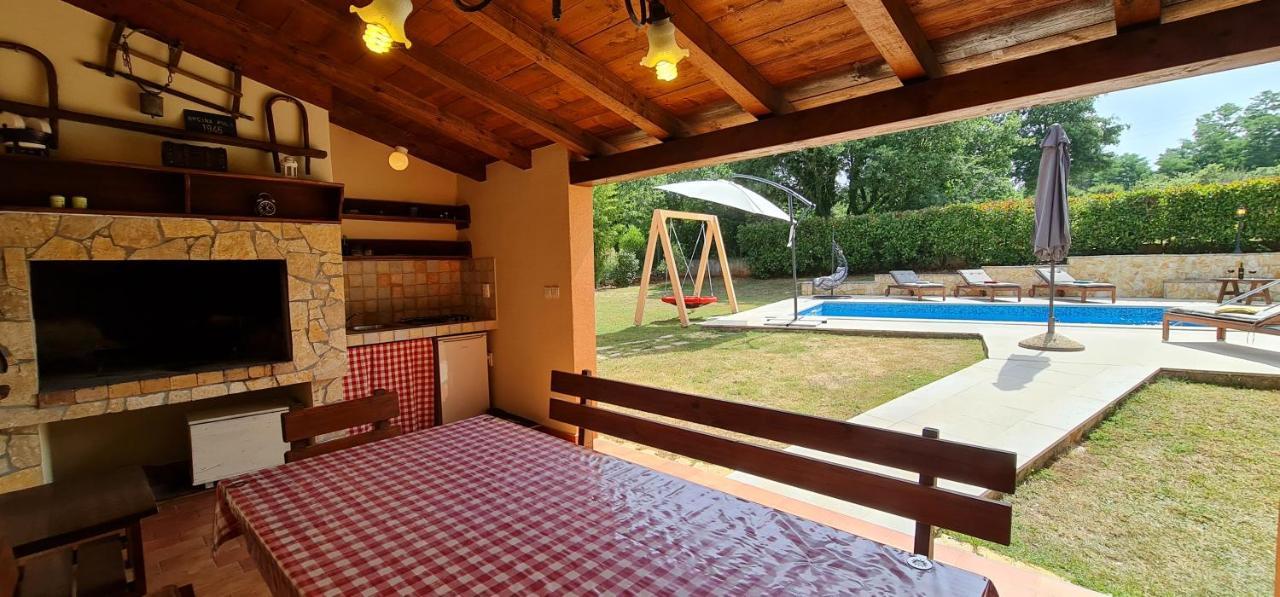 Sunny Garden Villa With Pool Loborika Екстер'єр фото